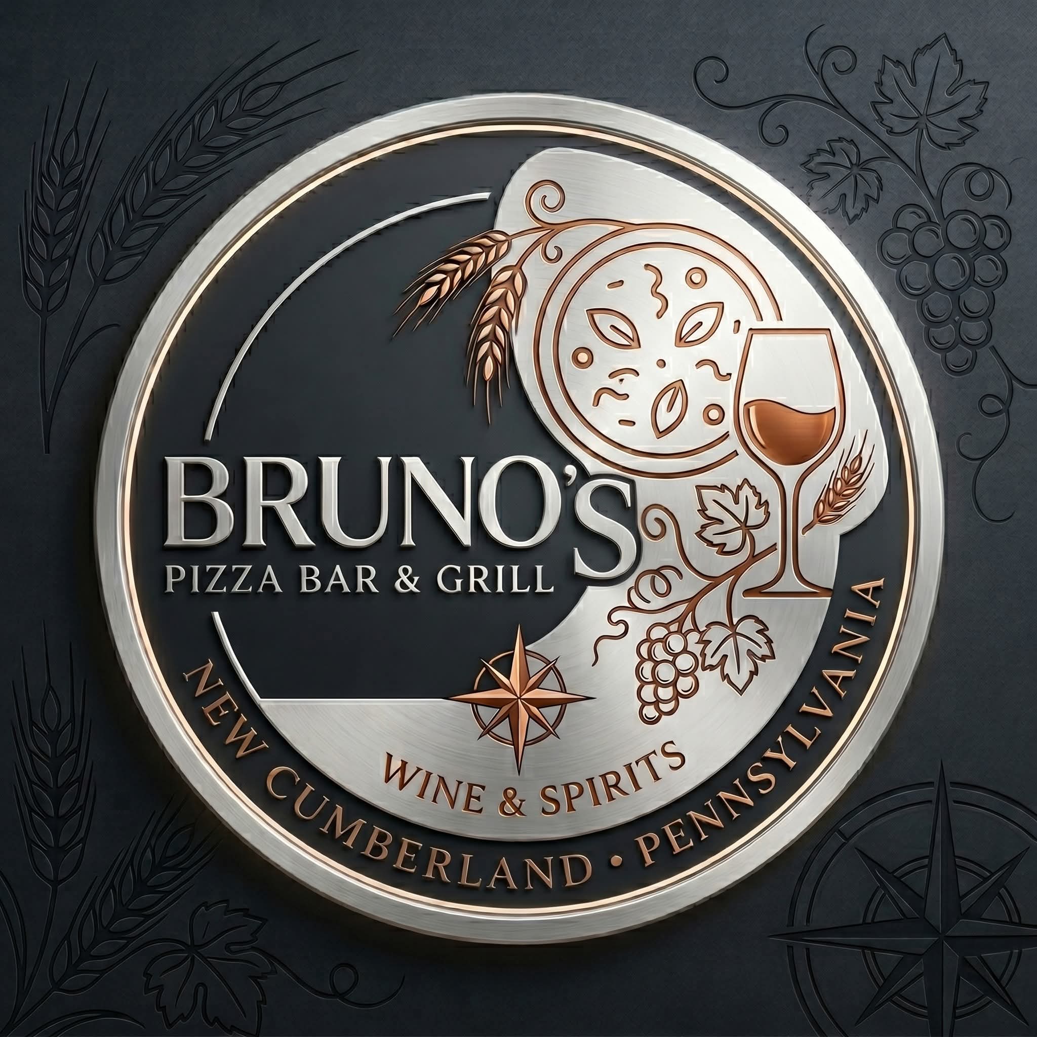 Bruno's Pizza Bar & Grill sign